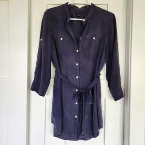 Banana Republic Silk Botton Down Shirt/ Tunik